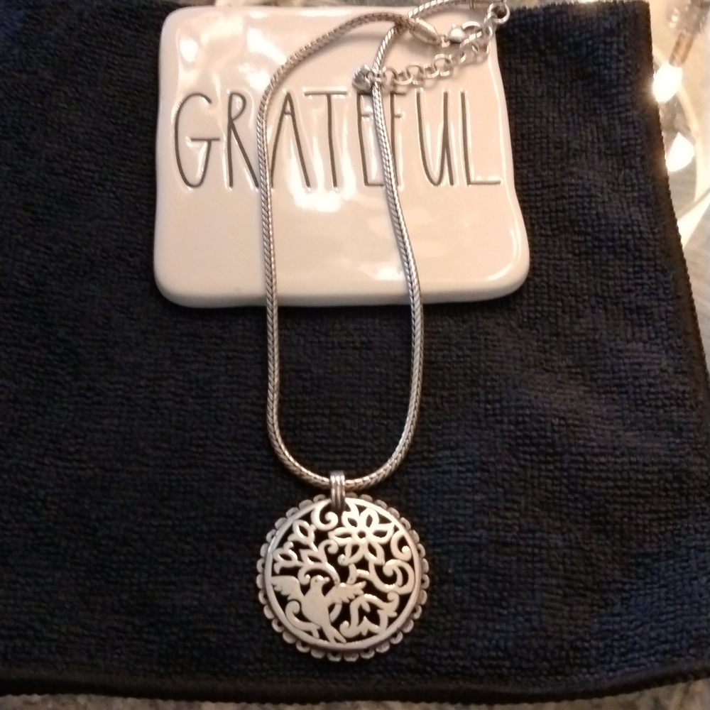ATTN: not SOLD Brighton necklace. Tree of life with 16" chain and 2 inch ext